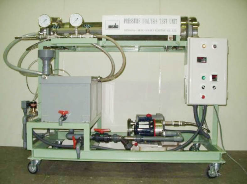 Pressure dialysis machine
